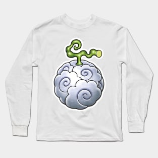 Moku Moku no Mi - Smoker Devil Fruit - No Word Long Sleeve T-Shirt